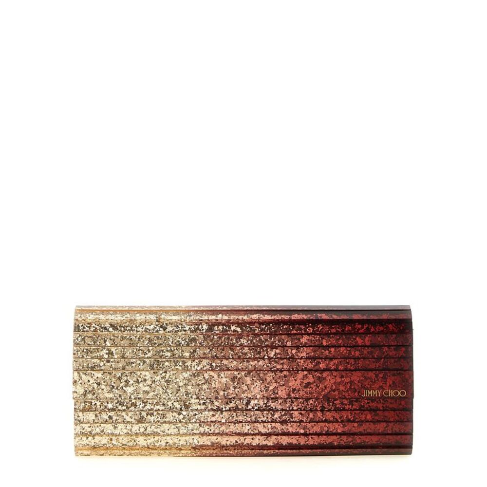 Jimmy Choo Multicolor Viscose Clutch Women's Bag